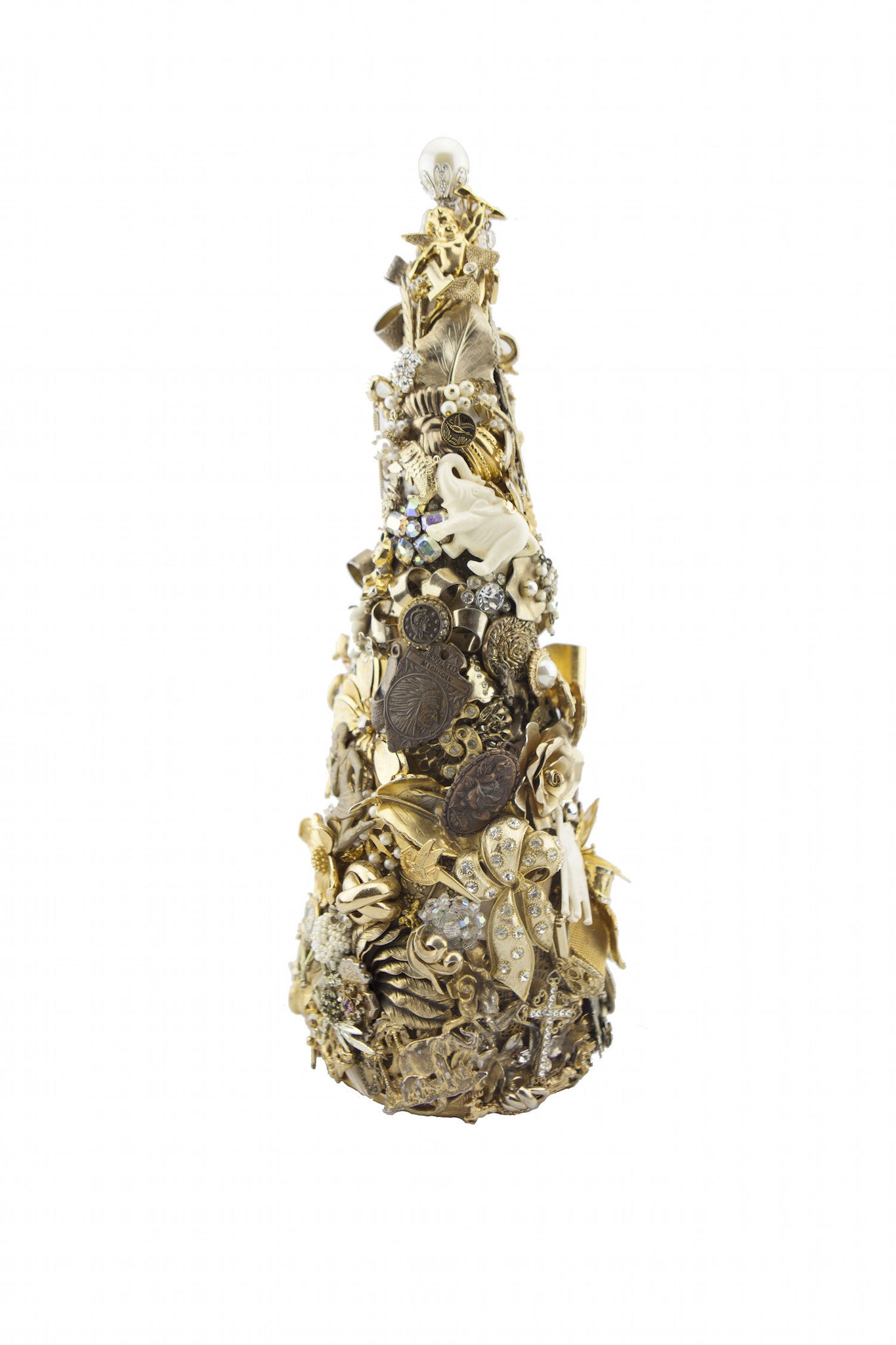 Beyond The Jewel Box-15" Tree/ Gold