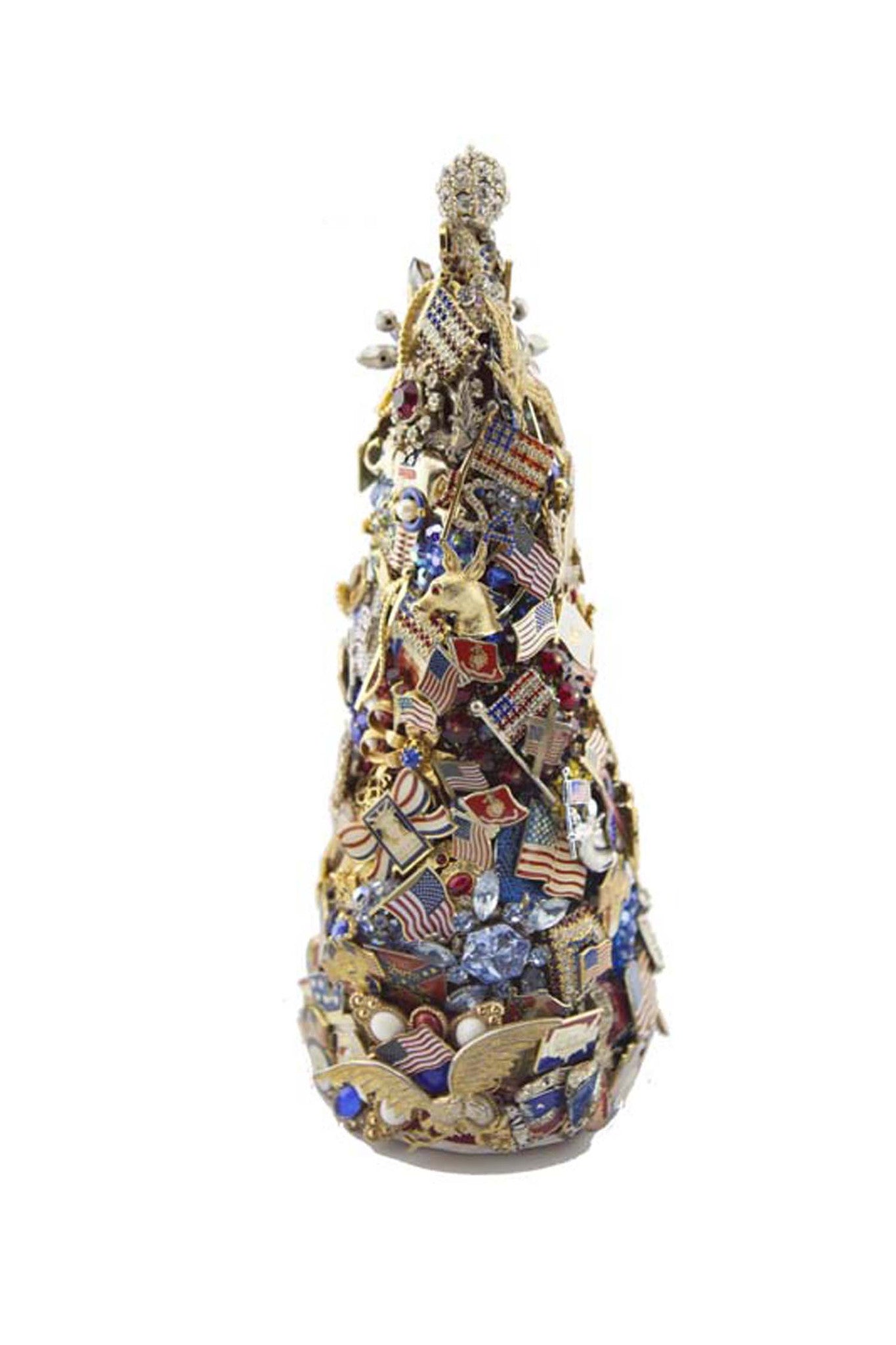 Beyond The Jewel Box-12" Tree/Patriotic