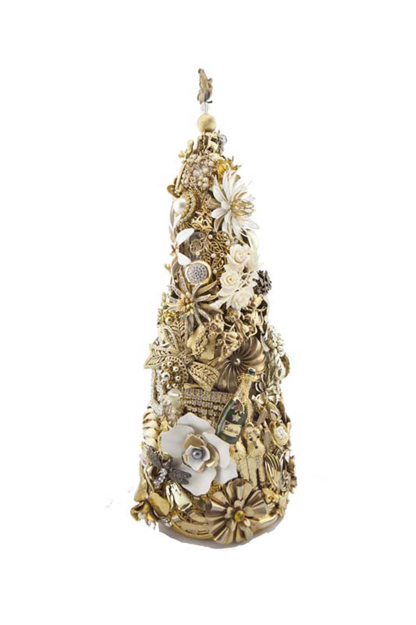 Beyond The Jewel Box-15" Tree/Gold