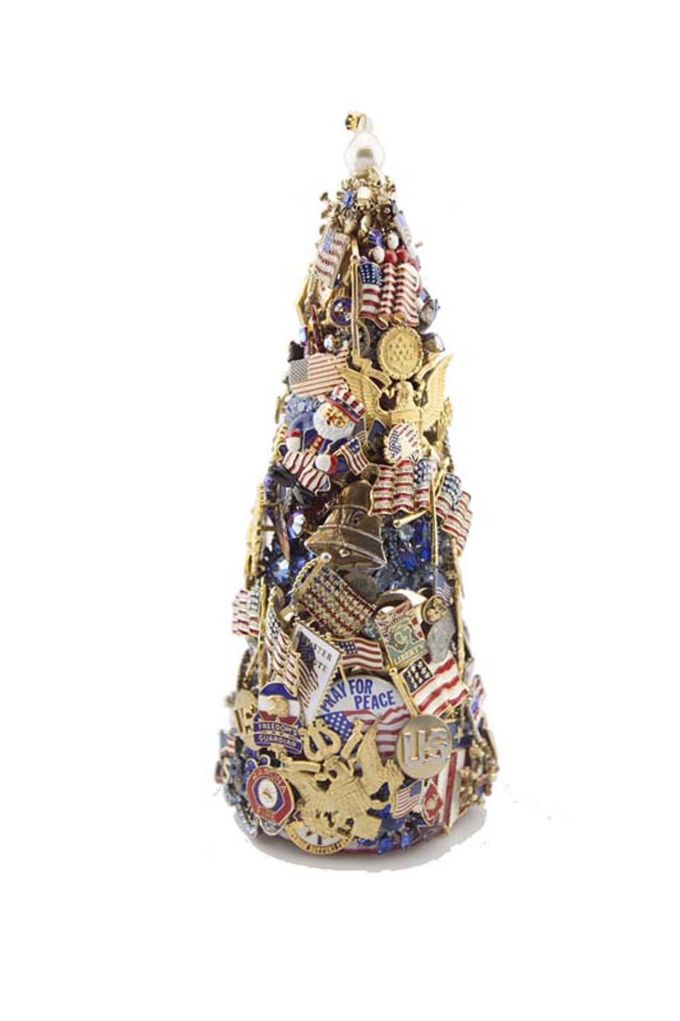 Beyond The Jewel Box-12" Tree/Patriotic