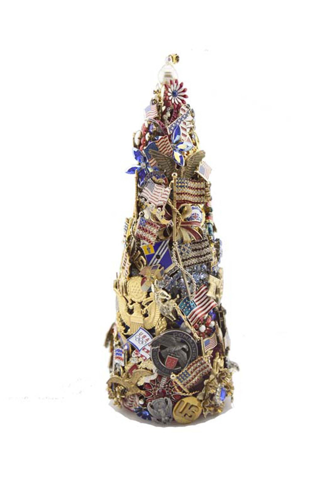 Beyond The Jewel Box-12" Tree/Patriotic