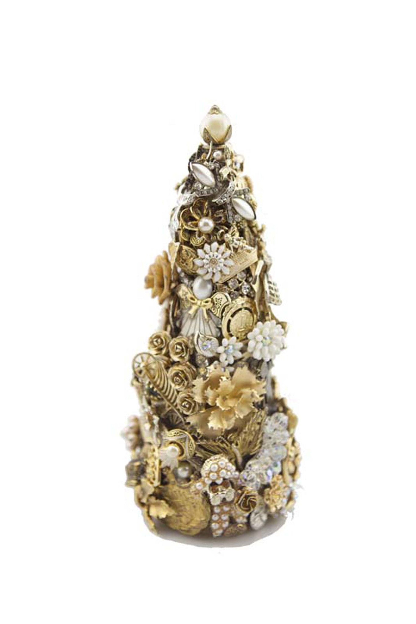 Beyond The Jewel Box-8" Tree/Gold