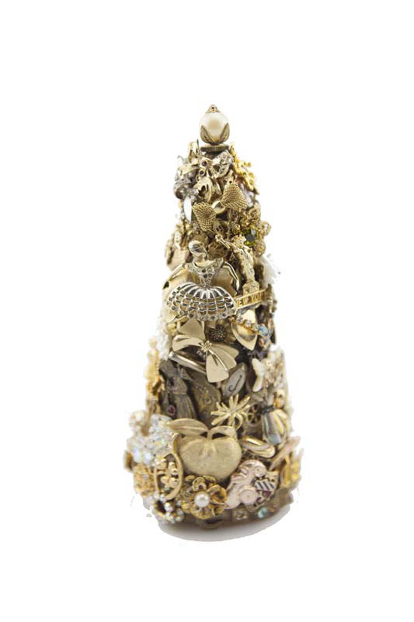 Beyond The Jewel Box-8" Tree/Gold