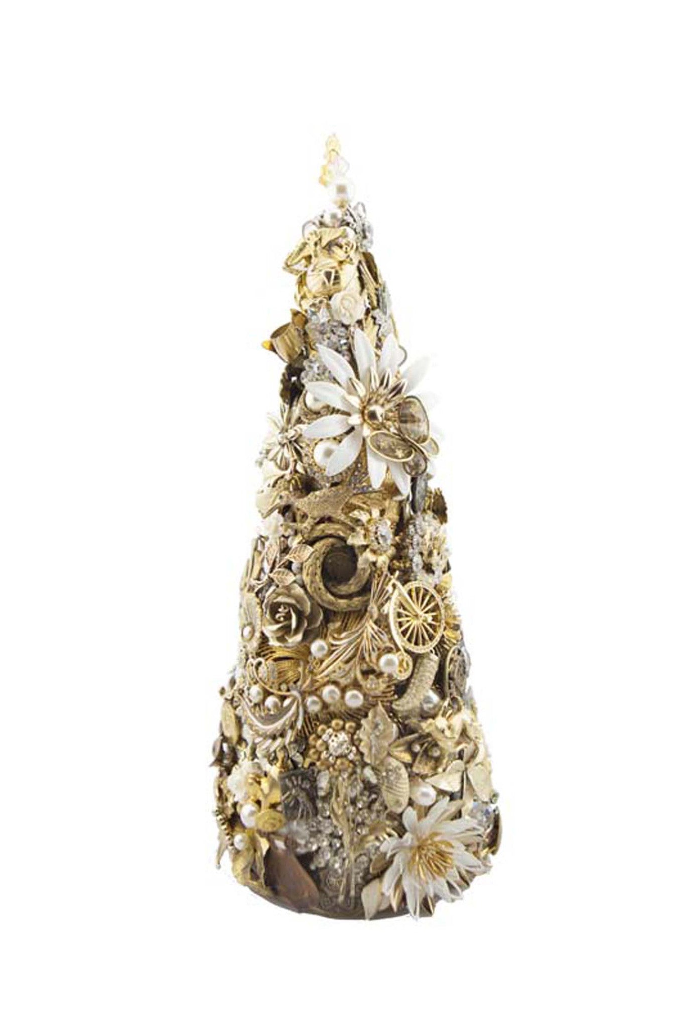 Beyond The Jewel Box-15" Tree/Gold
