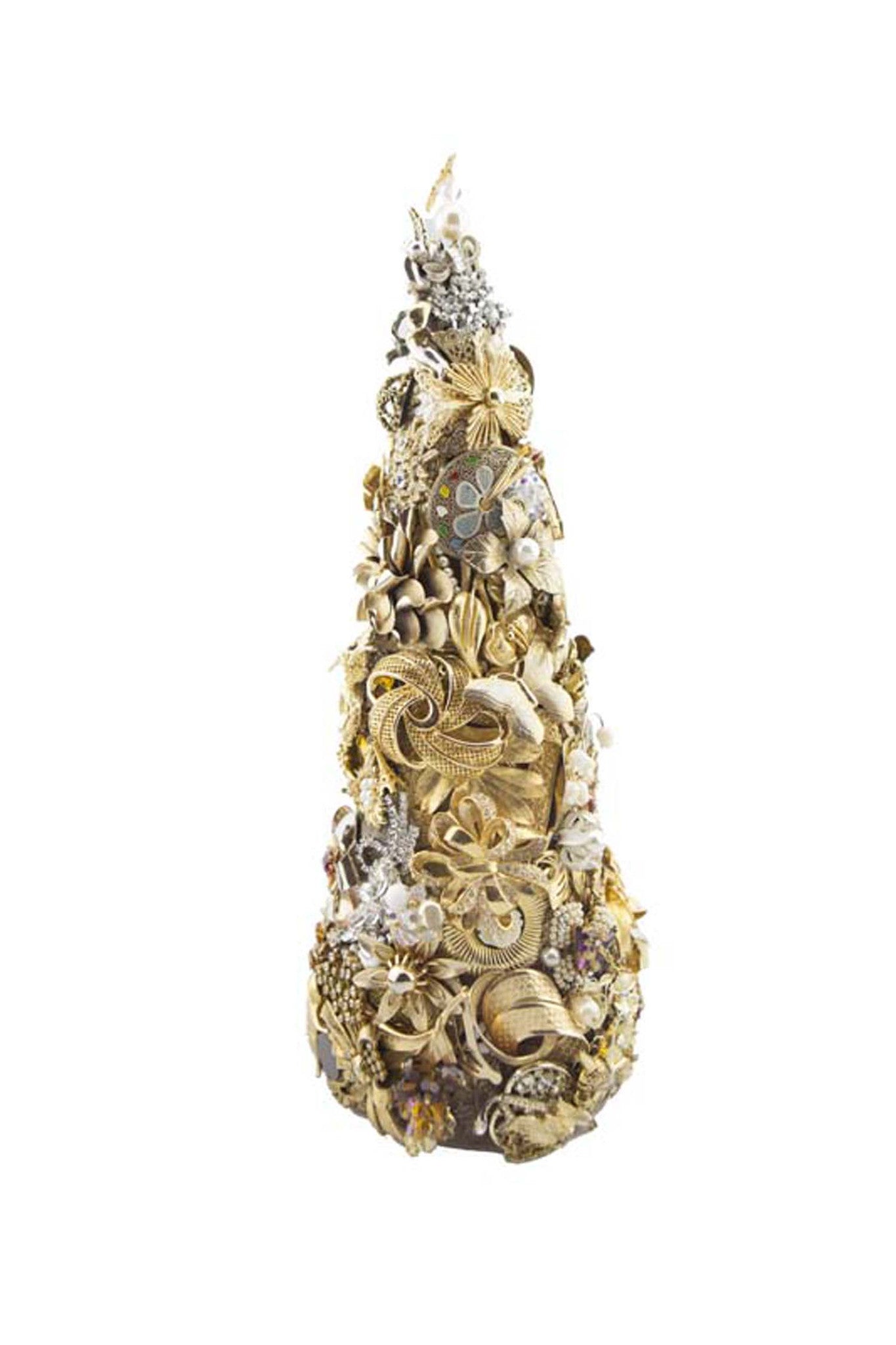 Beyond The Jewel Box-15" Tree/Gold