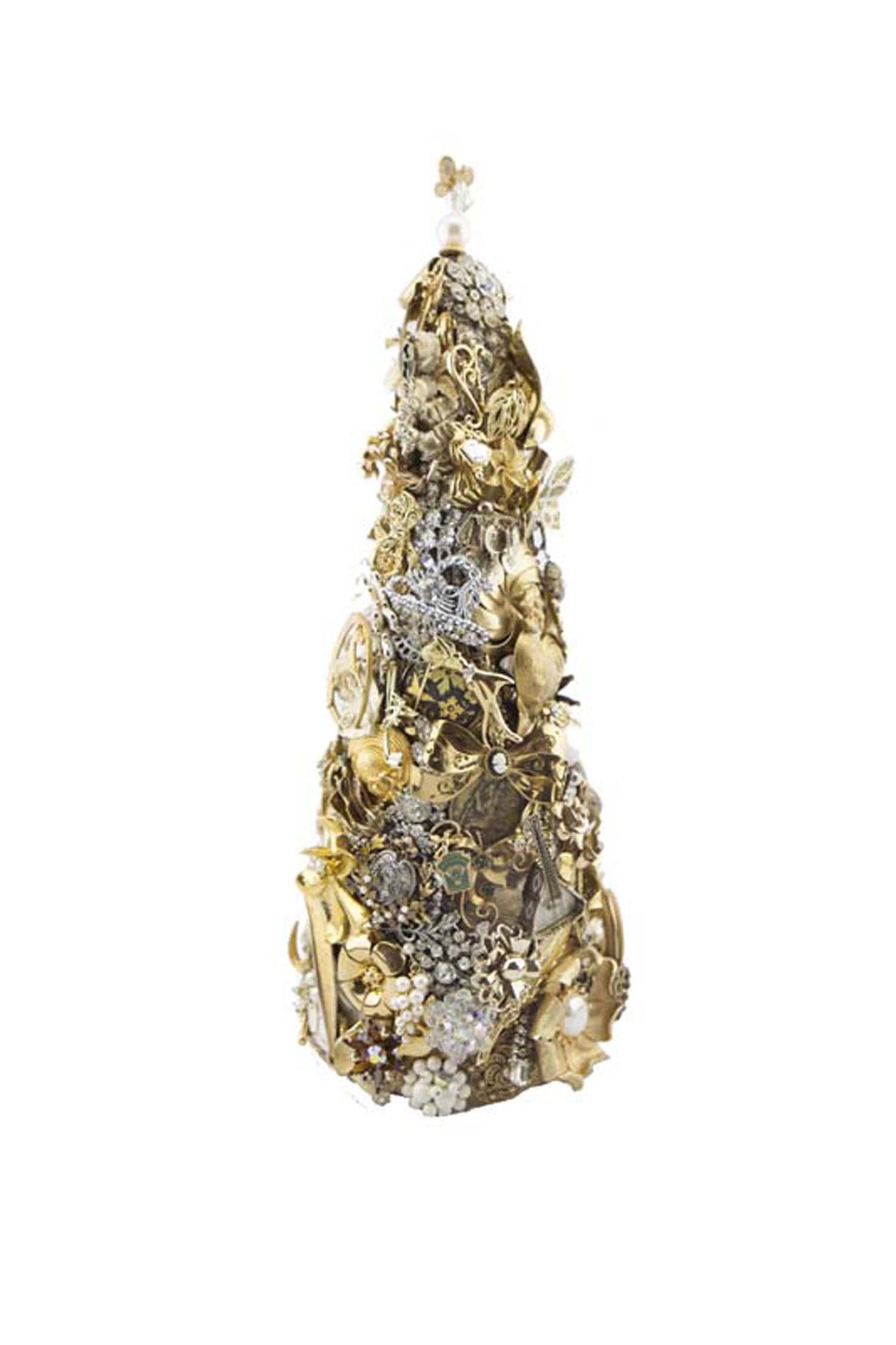 Beyond The Jewel Box-15" Tree/Gold