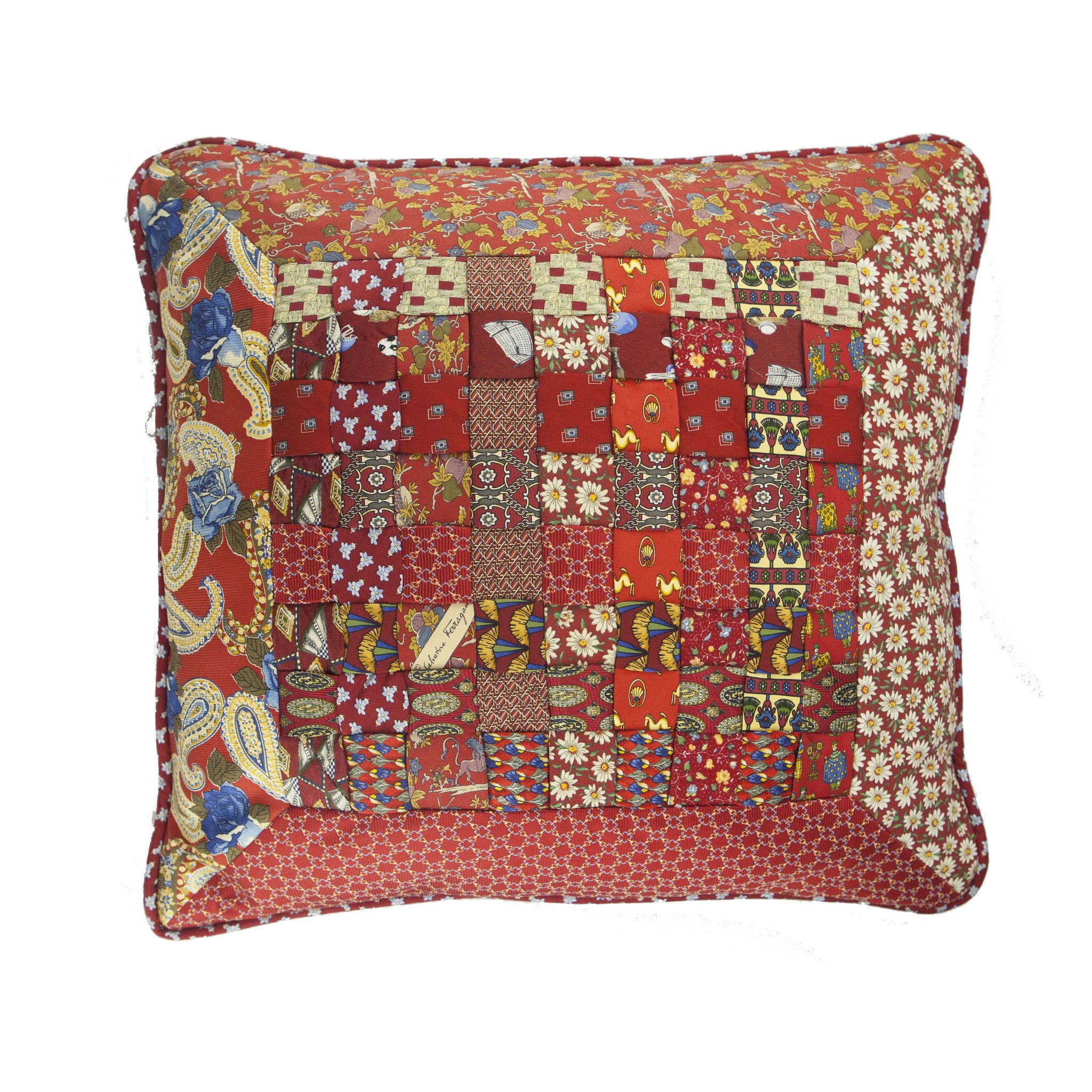 Elegant Interiors-Bright Red/Floral