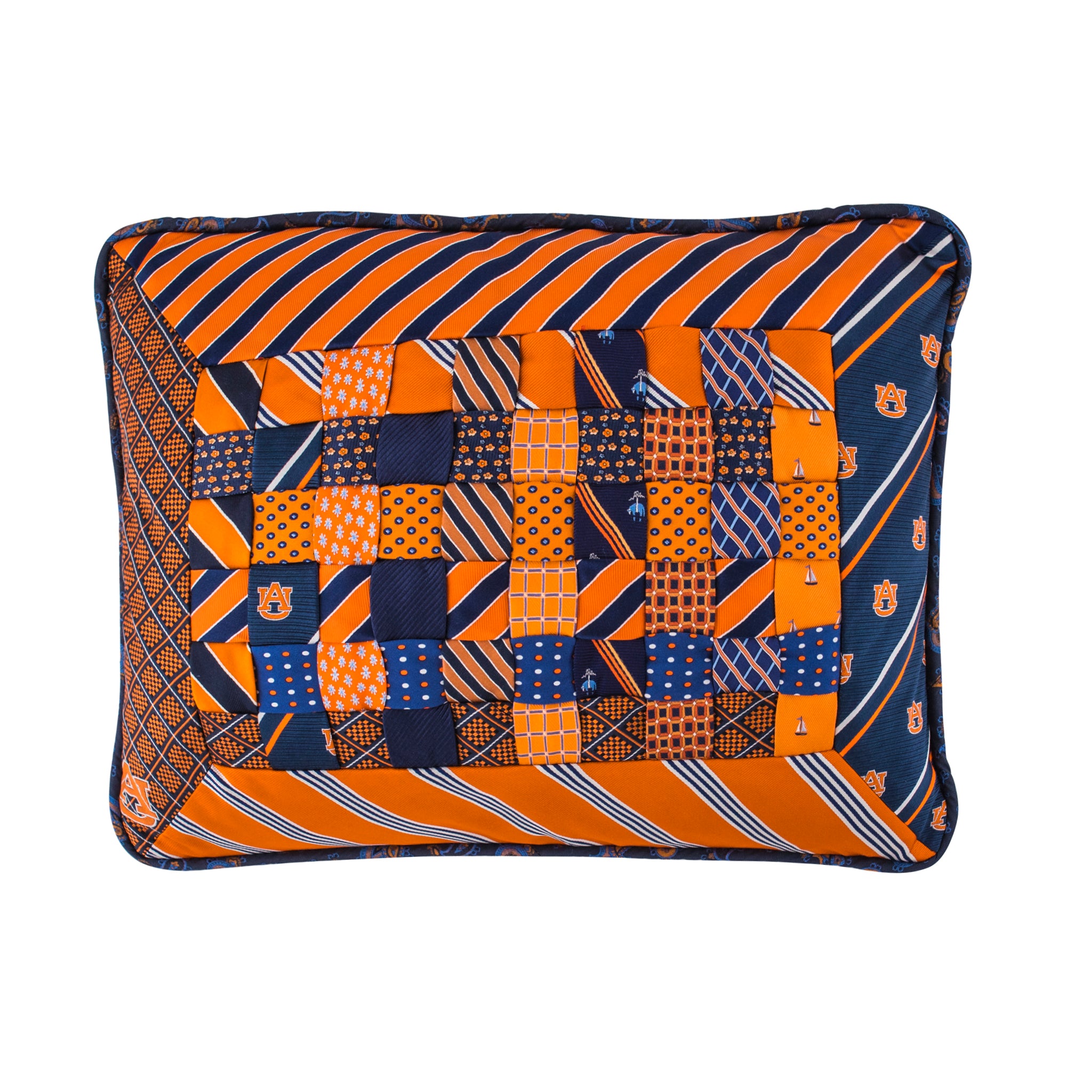 Elegant Interiors Auburn University Blue and Orange