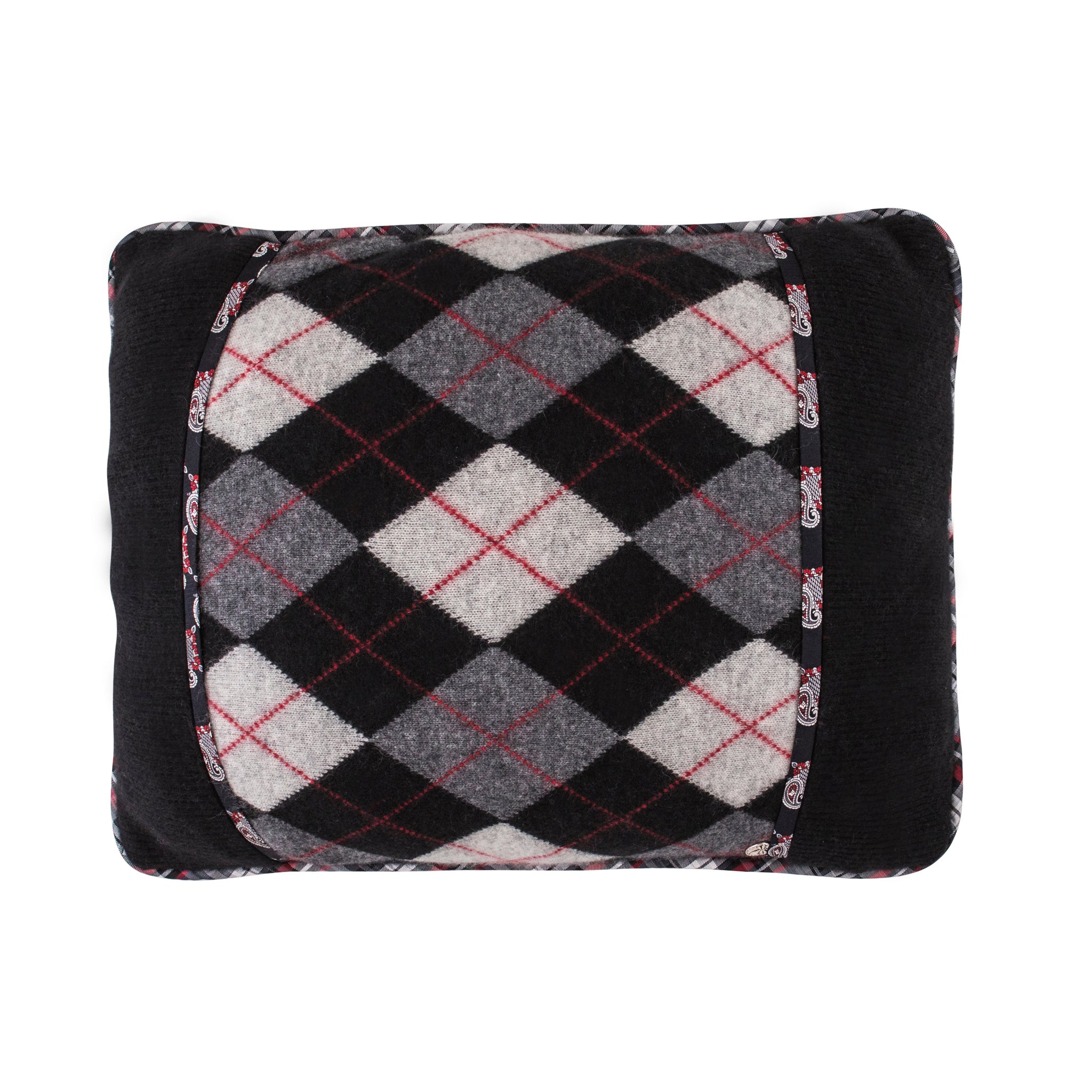 Elegant Interiors-Crimson Red/Black