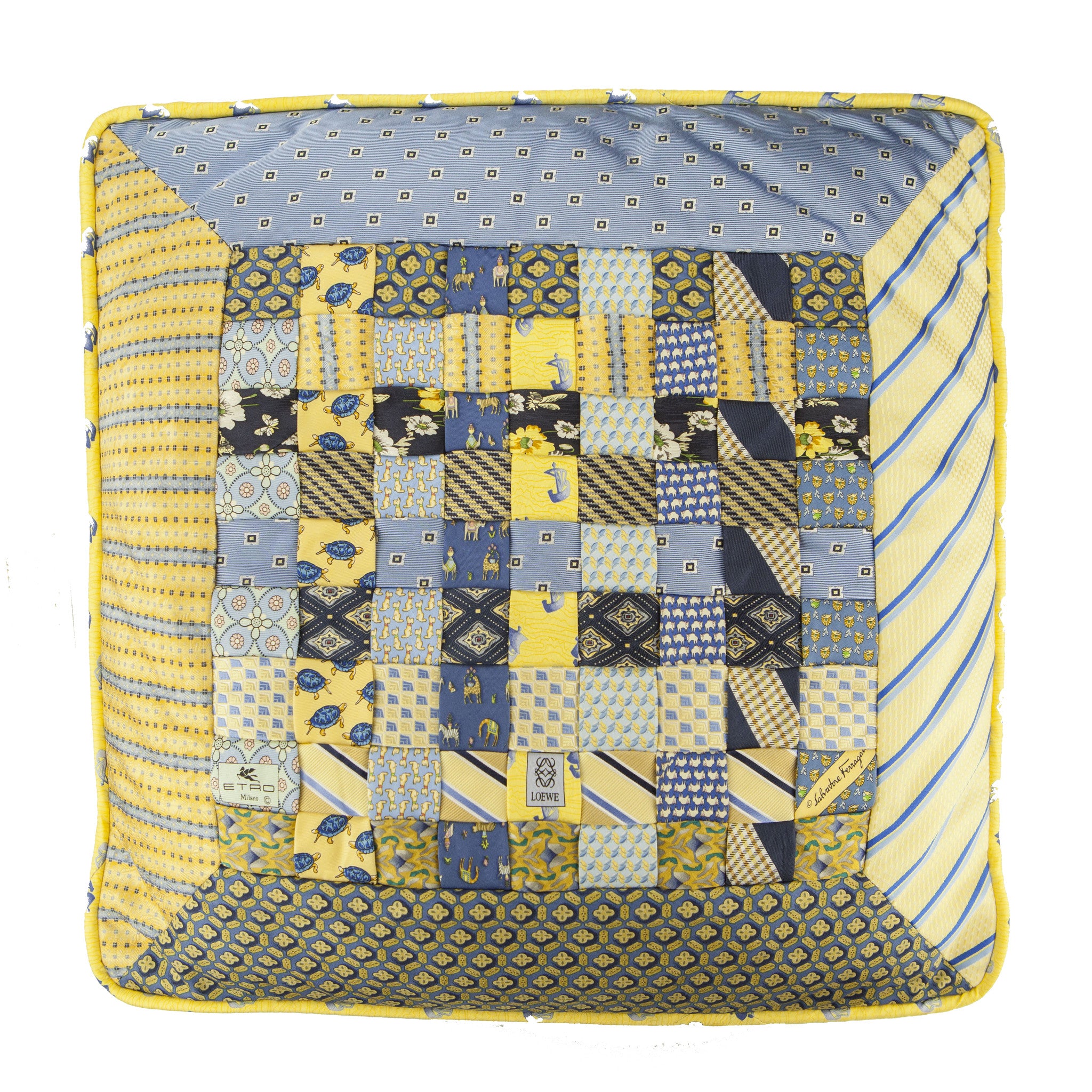 Elegant Interiors-Baby Blue/Yellow