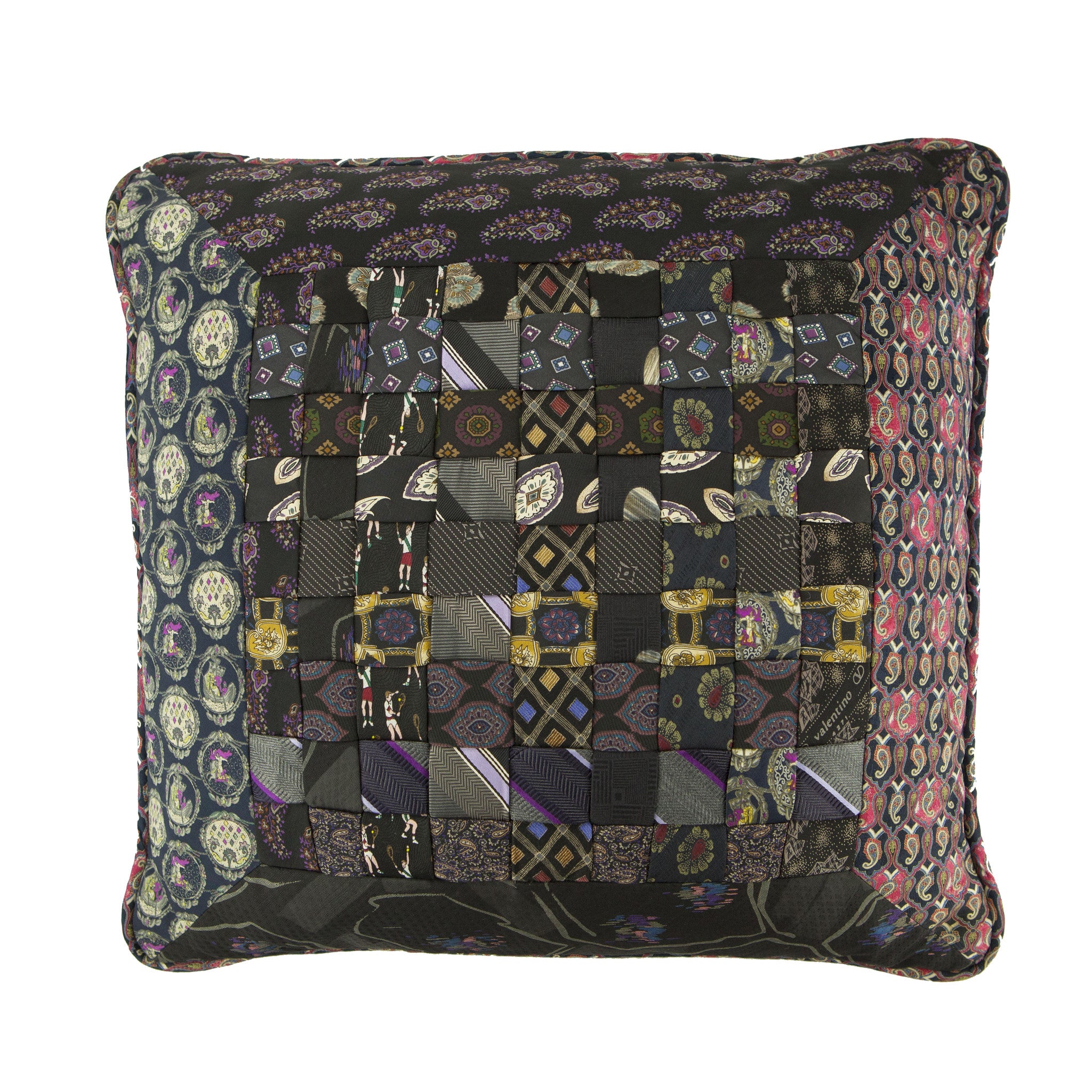 Elegant Interiors-Black/Raspberry