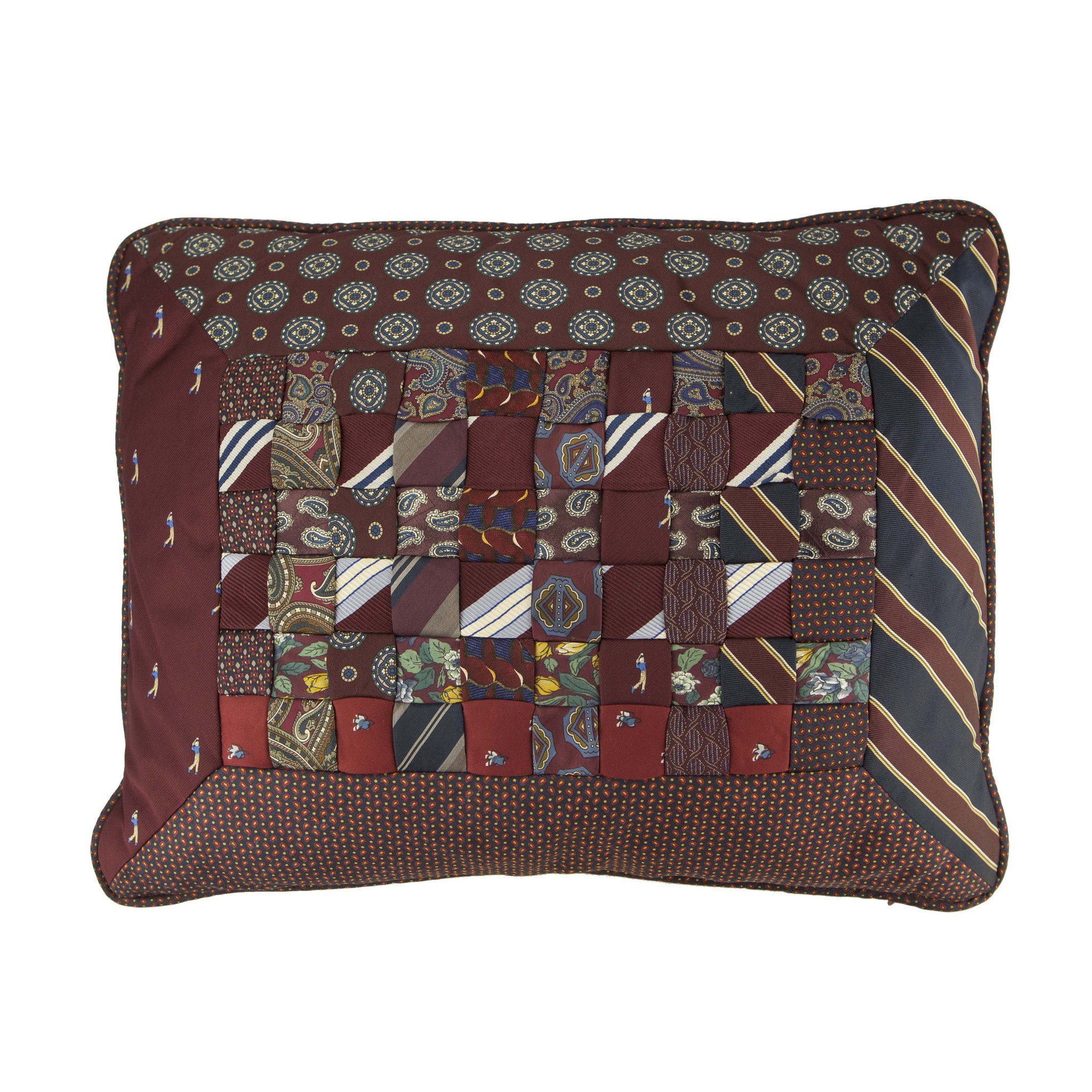 Elegant Interiors-Burgundy/Navy