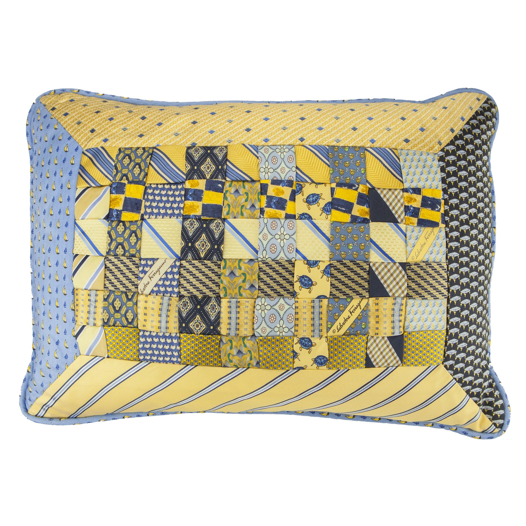 Elegant Interiors-Baby Blue/Yellow