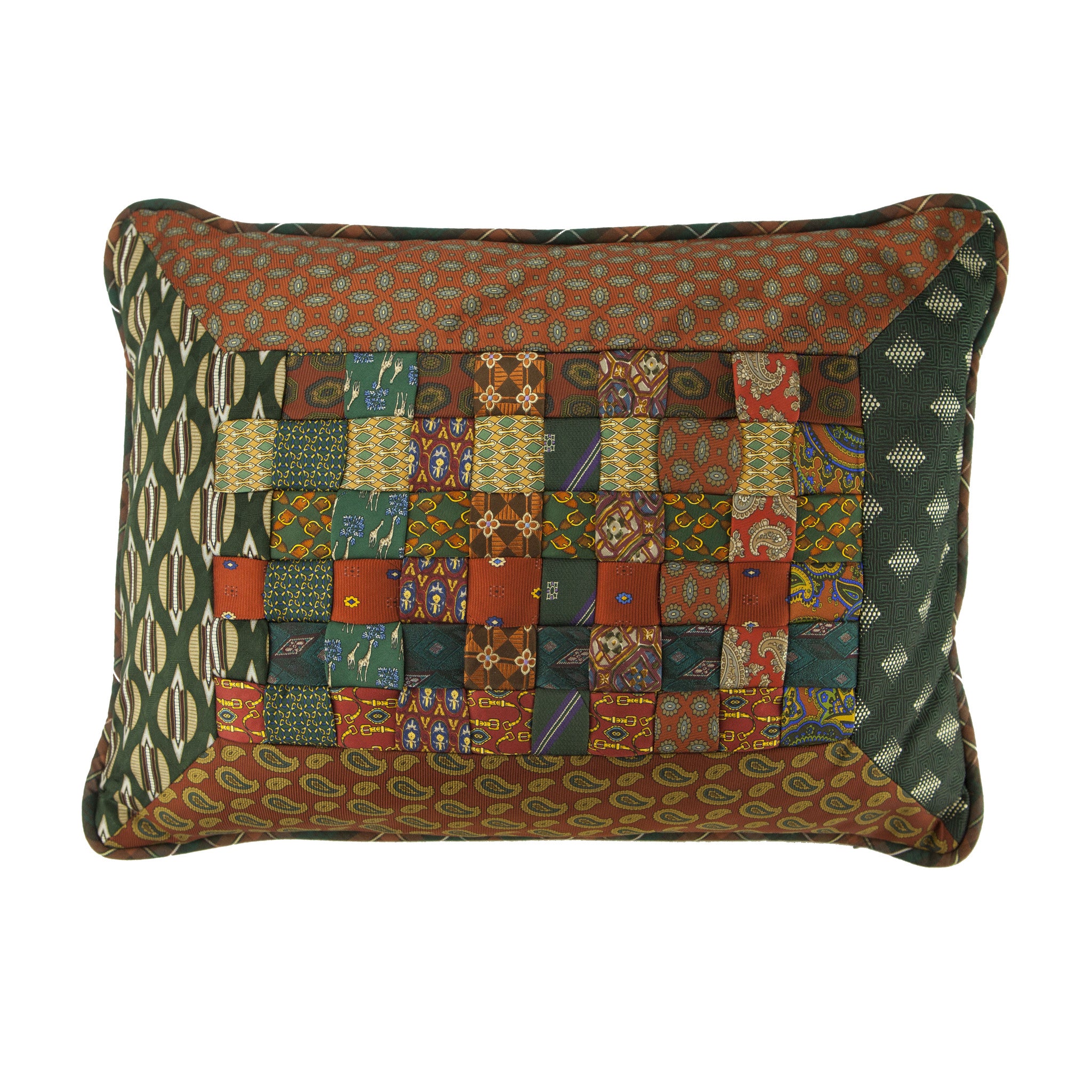 Elegant Dragonfly-Burnt Orange/Hunter Green