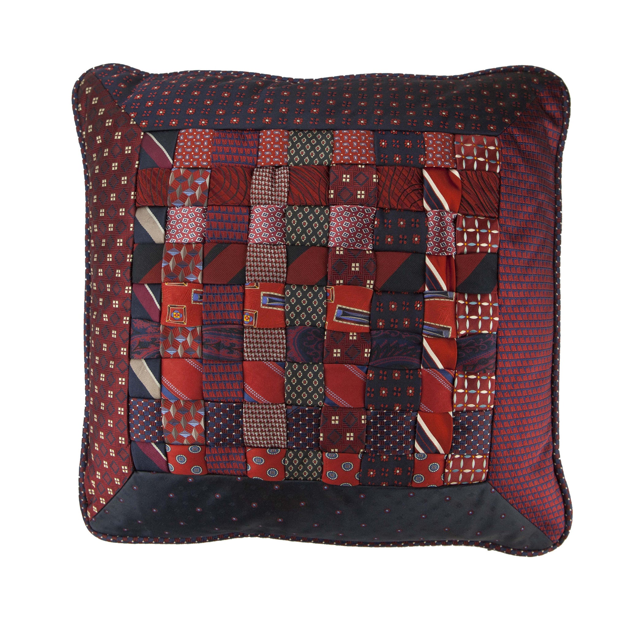 Elegant Interiors-Red/Navy Blue