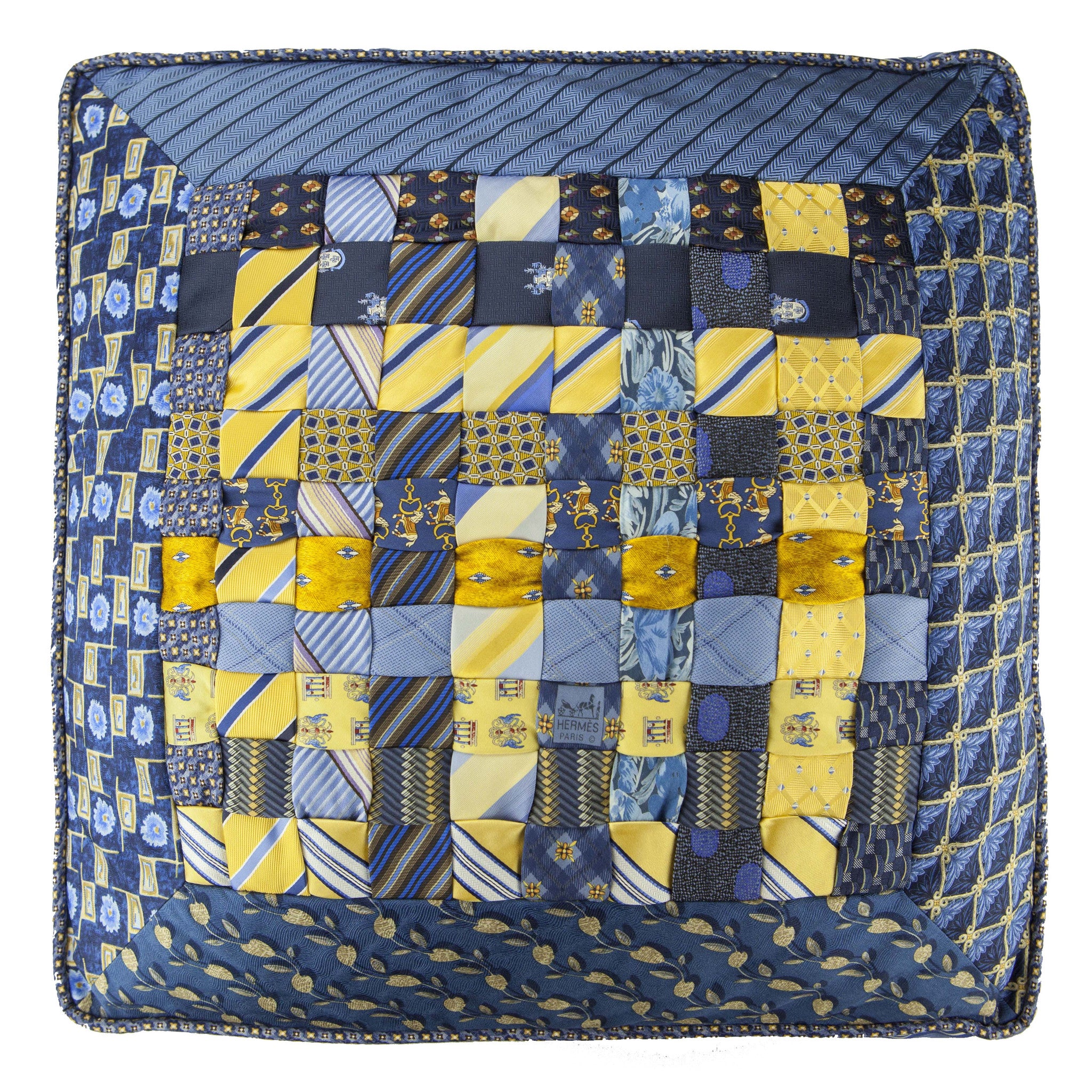 Elegant Interiors-Blue/Yellow
