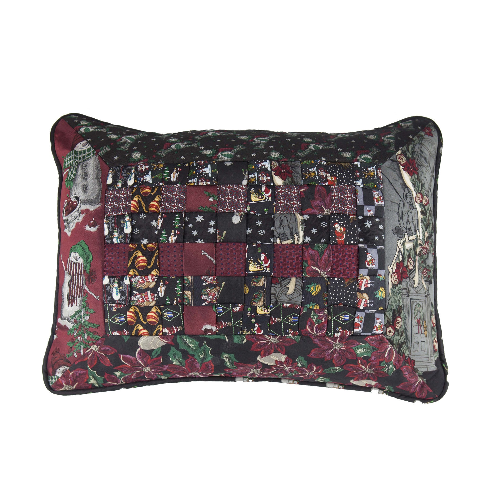 Elegant Interiors-Burgundy/Black
