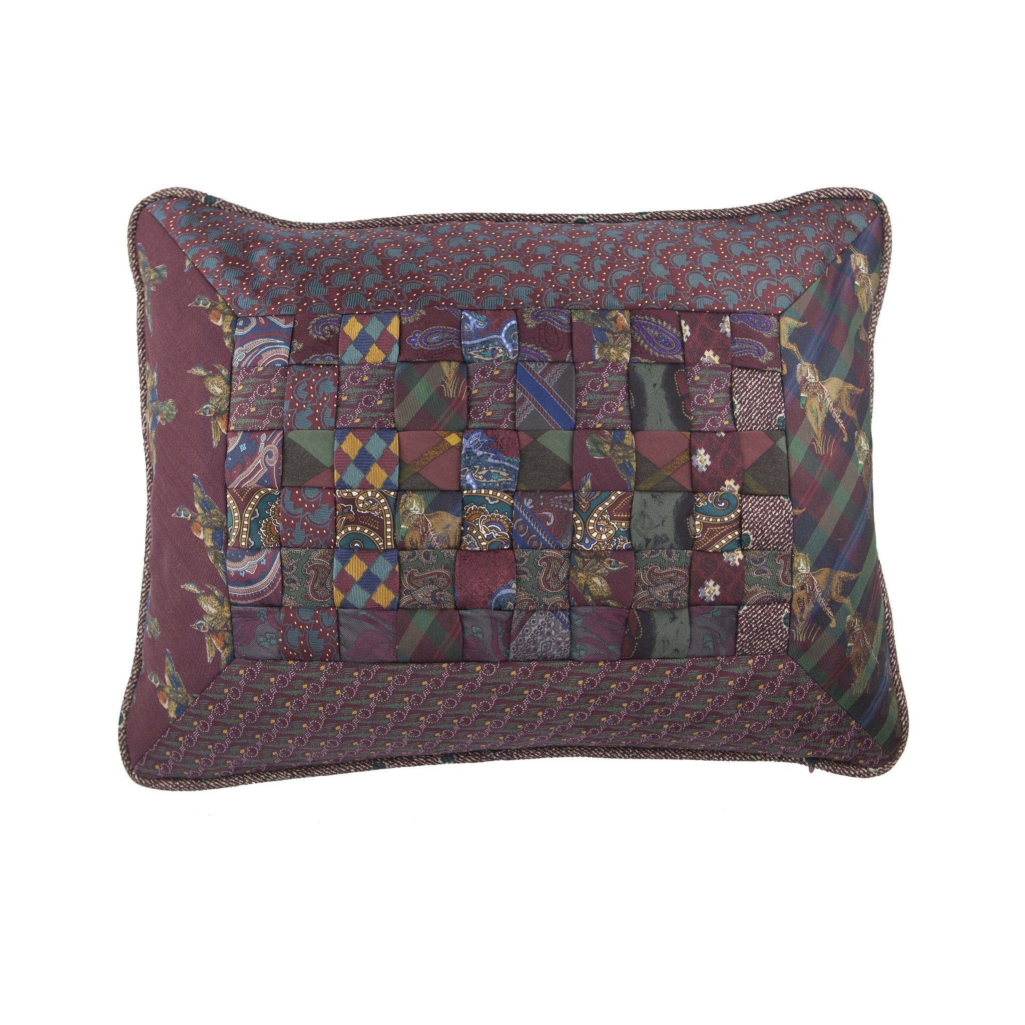 Elegant Interiors-Burgundy/Emerald Green