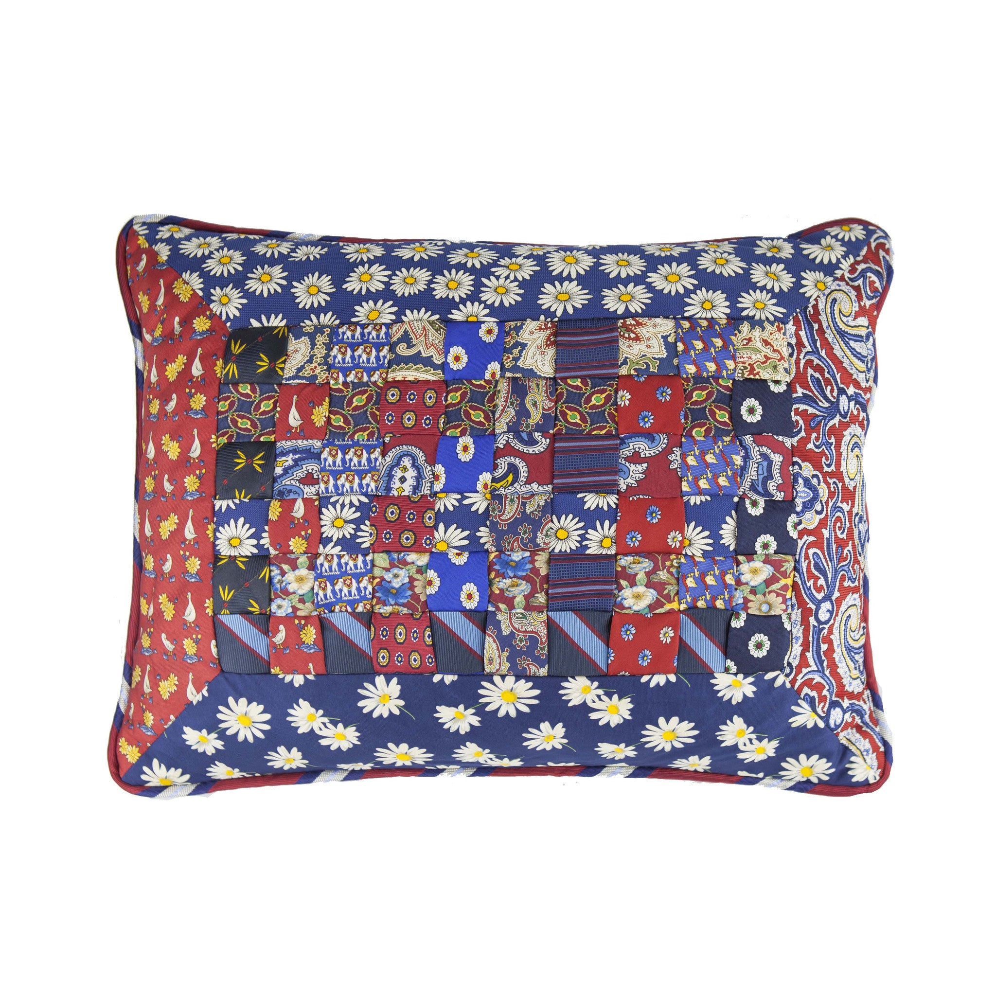 Elegant Interiors-Navy/Red