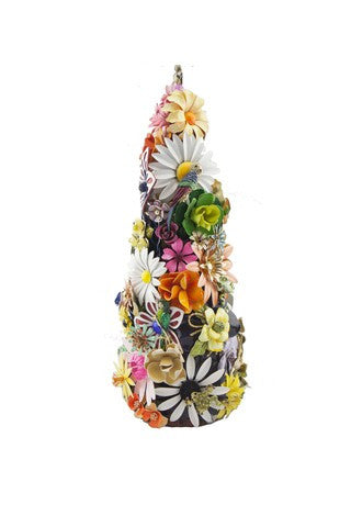 Beyond The Jewel Box-15"Tree/Enamel Flower Tree