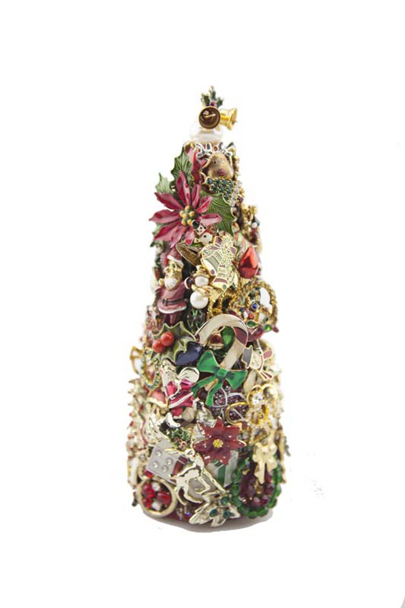 Beyond The Jewel Box-8" Tree/Christmas Colors