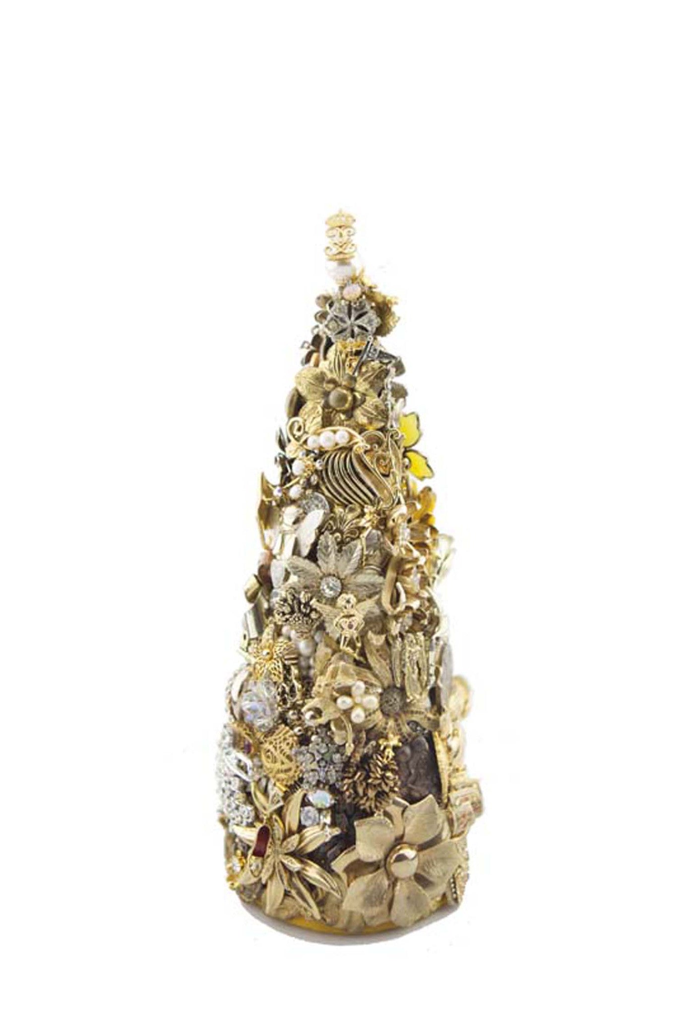 Beyond The Jewel Box-12" Tree/Gold
