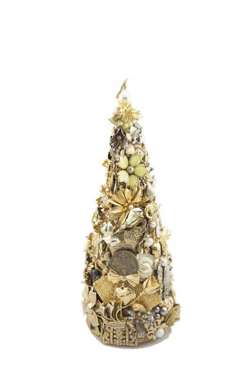 Beyond The Jewel Box-12" Tree/Gold